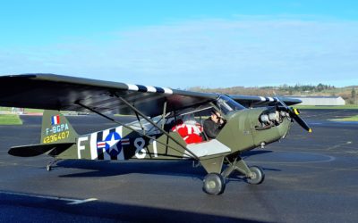 A Graulhet, le père Noël est arrivé en avion…